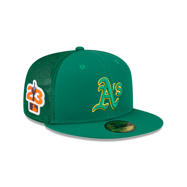 Oakland Athletics New Era 2023 Clubhouse 59FIFTY Fitted Hat - Gray