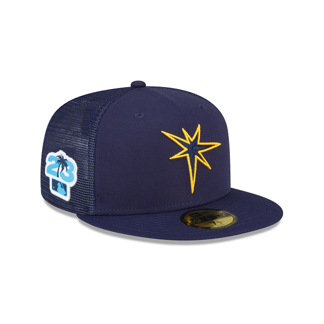 Men's New Era Turquoise/Yellow Tampa Bay Rays Spring Color Pack
