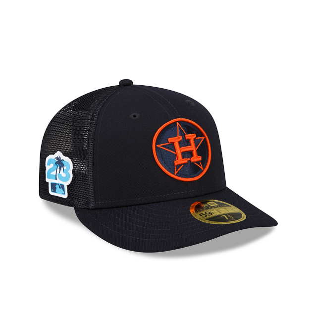 Infant New Era White Houston Astros Spring Training Print Bucket Hat