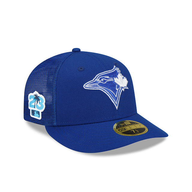 TORONTO BLUE JAYS LOW PROFILE NEW ERA HAT FITTED 59FIFTY MLB SPRING CAP H12