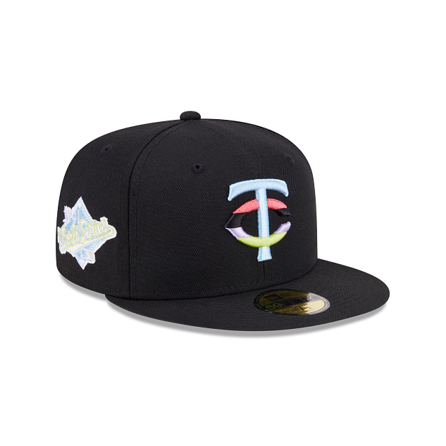 Men's New Era Gray Minnesota Twins Color Pack 59FIFTY Fitted Hat