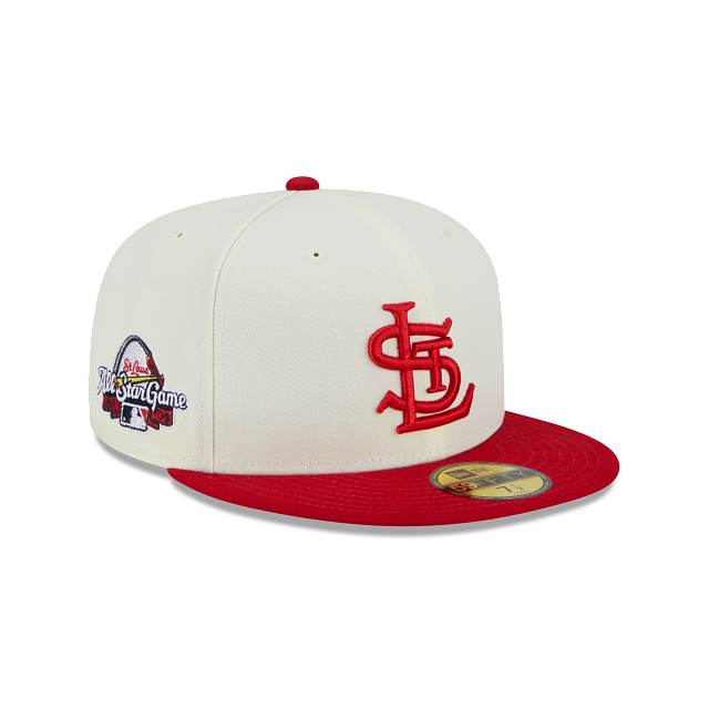 St. Louis Cardinals New Era Black & White Low Profile 59FIFTY Fitted Hat