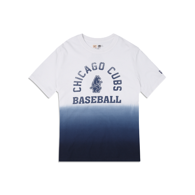 Brooklyn Dodgers Throwback Dip Dye T-Shirt, Blue - Size: M, MLB by New Era