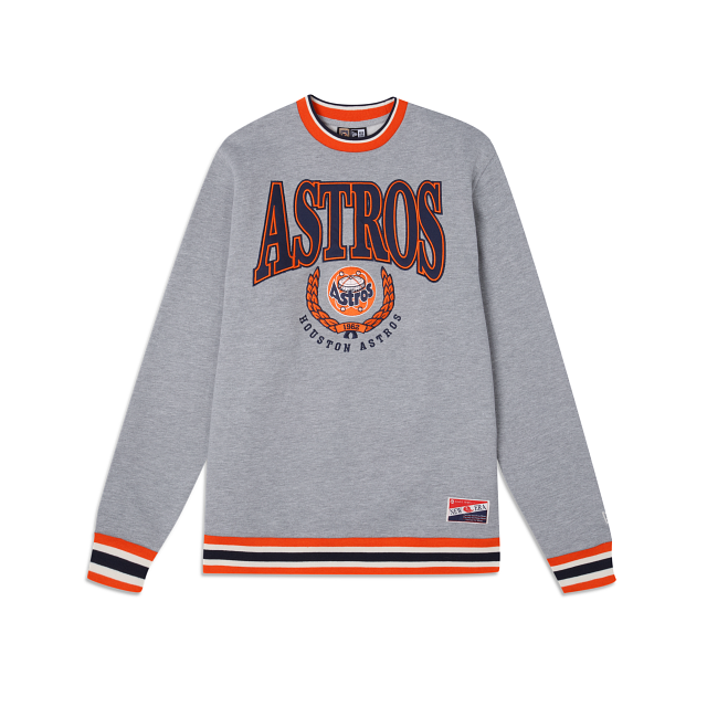 New Era Houston Astros Retro Crew Neck Sweatshirt