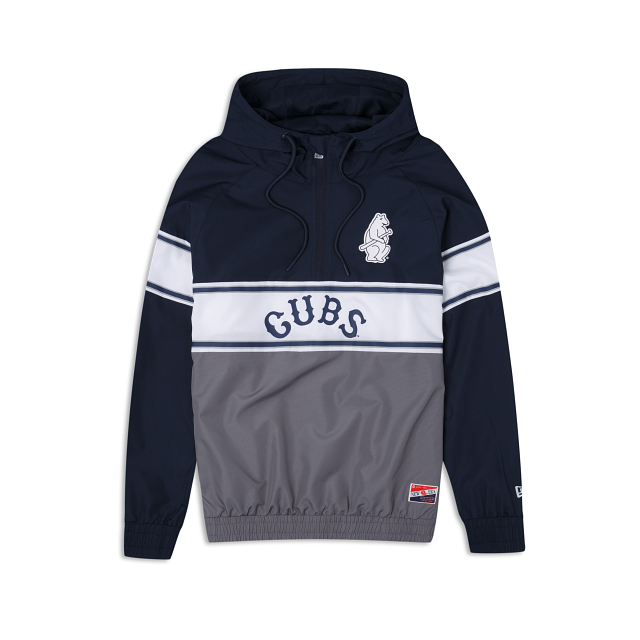 Chicago Cubs New Era Throwback Classic Pullover Sweatshirt