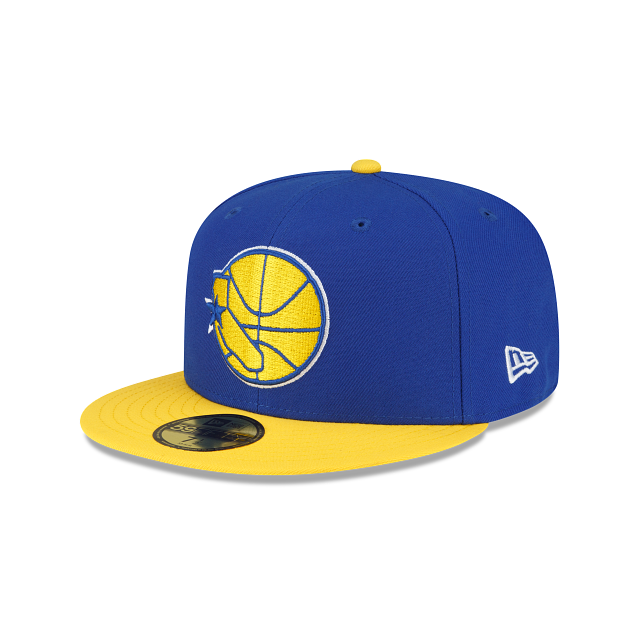 New Era Golden State Warriors Hardwood Classic Edition 59Fifty Fitted Cap, EXCLUSIVE HATS, CAPS