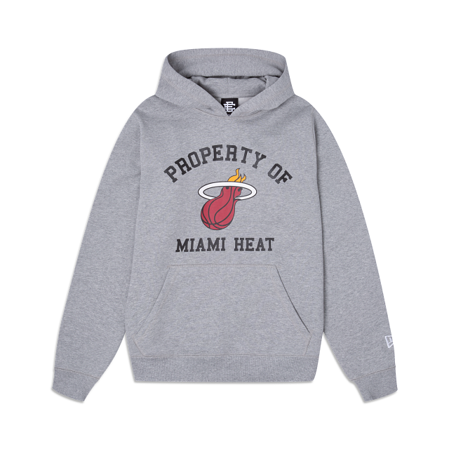 New Era sweatshirt hoody NBA Team Logo Miami Heat black Miami Heat