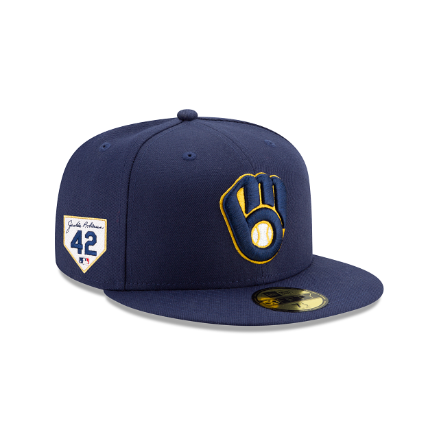 New Era 59FIFTY Milwaukee Brewers City Connect 2022 Fitted Hat Light Blue