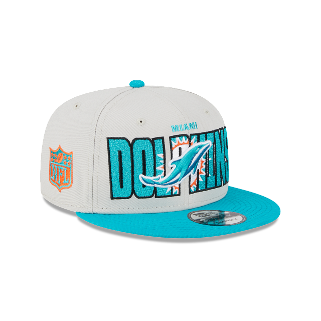 Miami Dolphins NFL 2023 Sideline New Era 9Fifty Snapback Team Cap