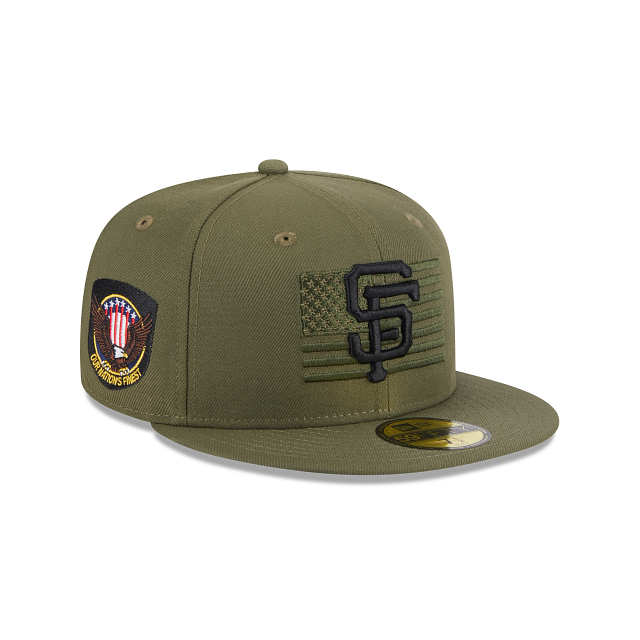 Men's New Era Khaki San Francisco Giants 2023 Mother's Day On-Field 59FIFTY Fitted Hat