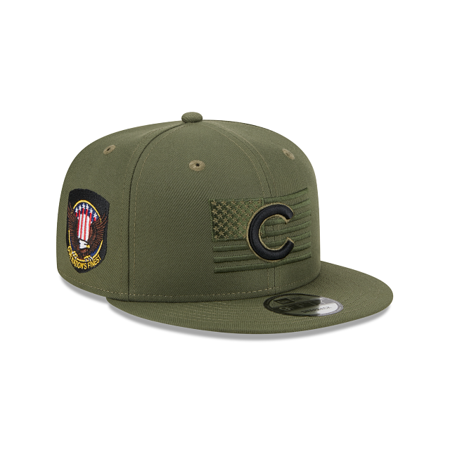 Chicago Cubs 2023 Armed Forces Day 9FIFTY Snapback Hat by New Era