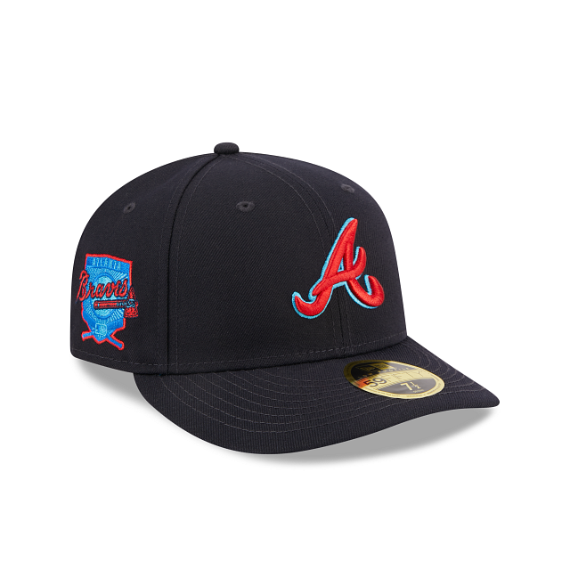 New Era Men's Atlanta Braves White Colorpack 59Fifty Fitted Hat