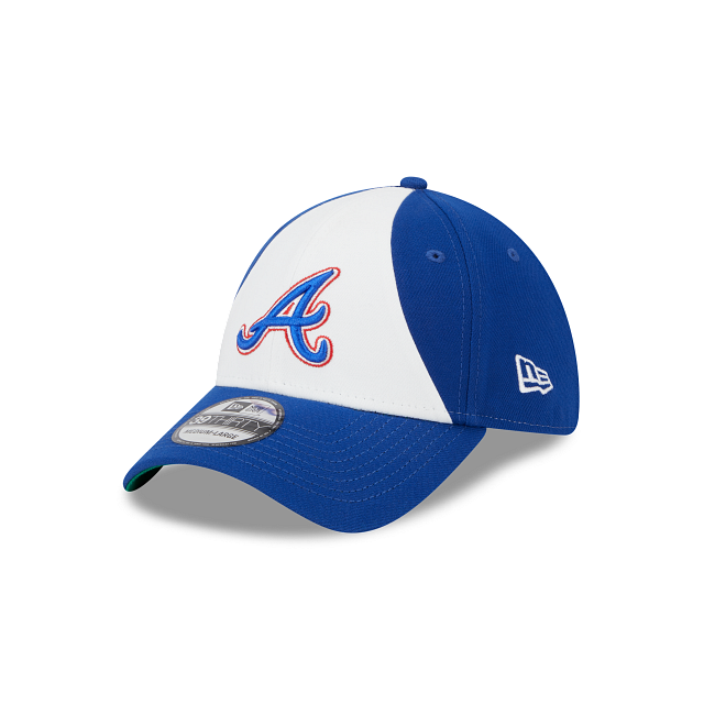 Atlanta Braves 2023 MLB CITY CONNECT 39THIRTY Navy Blue New Era Flex Hat