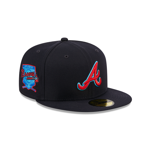 New Era 59FIFTY Atlanta Braves 2023 MLB Father's Day Fitted Hat Cap Sz  7 5/8