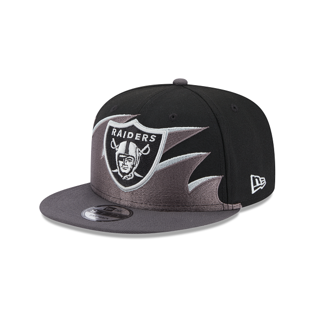 Las Vegas Raiders New Era Script 9FIFTY Snapback Hat - Black