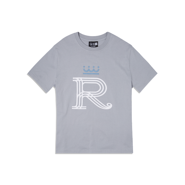 New Era Kansas City Royals Grey City Connect Logo Short Sleeve T Shirt, Grey, 63% Cotton / 37% POLYESTER, Size XL, Rally House