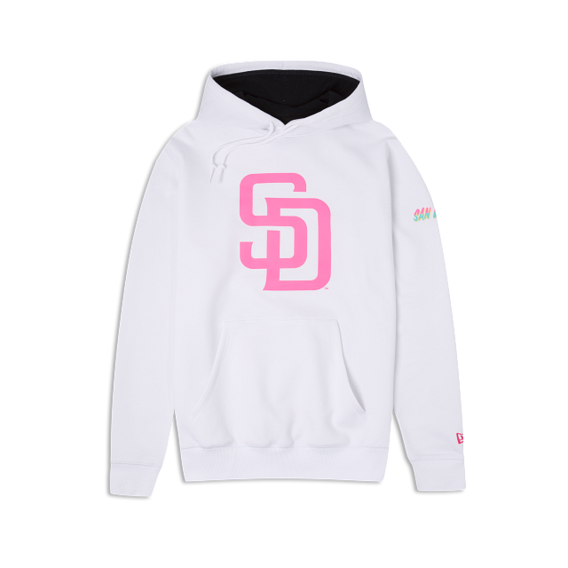 Men's San Diego Padres New Era Black 2022 City Connect Pullover Hoodie