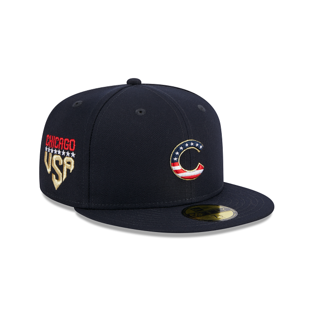 Chicago Cubs 4th Of July Bucket Hat