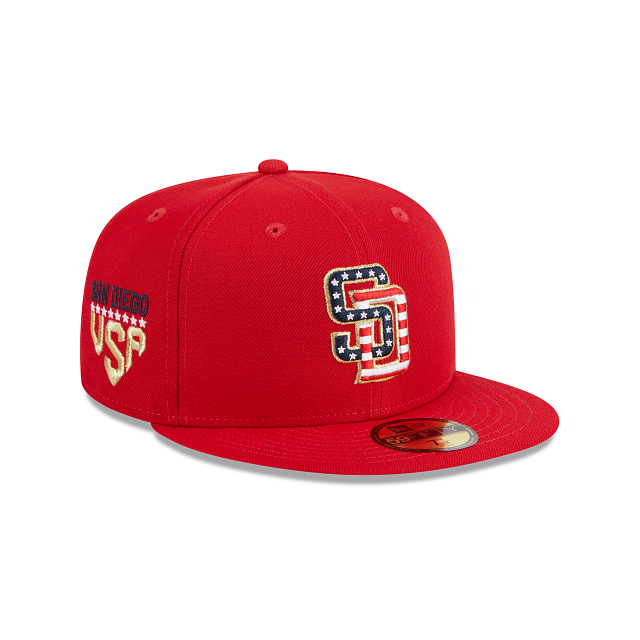 San Diego Padres Independence Day 2023 59FIFTY Fitted Hat