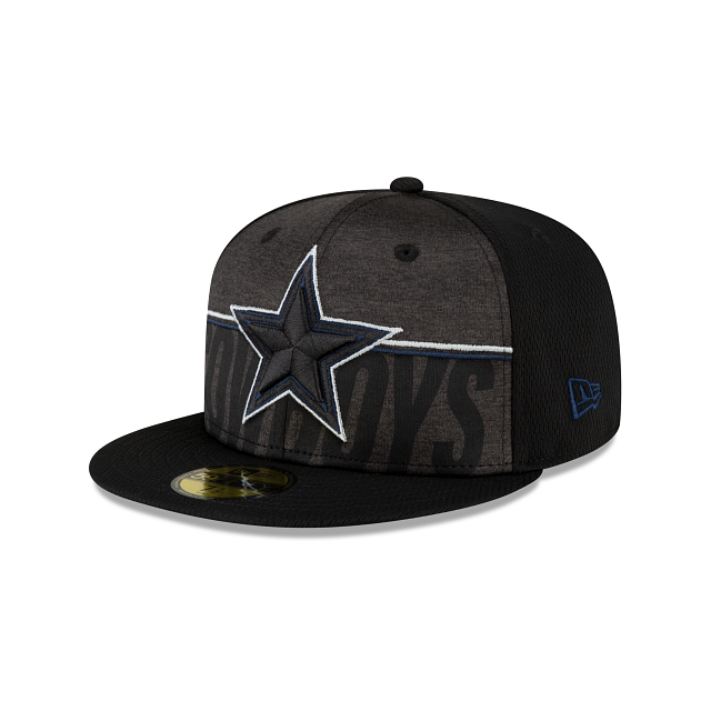 Dallas Cowboys 2023 Training Black 59FIFTY Fitted Hat - Size: 7, NFL by New Era