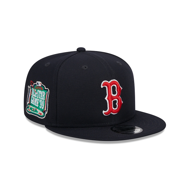 New Era 9Fifty Snapback Cap - SIDEFONT Boston Red Sox Navy
