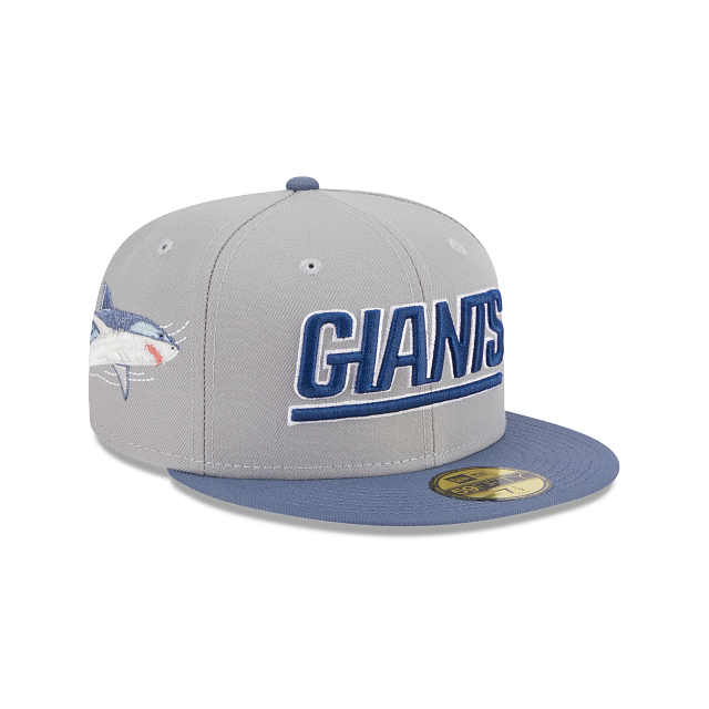 Men's New Era Gray York Giants City Describe 59FIFTY Fitted Hat