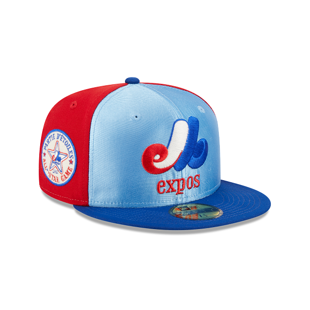 New Era 59Fifty Montreal Expos Cooperstown Throwback Corduroy Fitted Hat  Royal Blue - Billion Creation