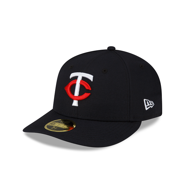 New Era Navy Minnesota Twins 2023 Authentic Collection Low Profile Home 59FIFTY Fitted Hat