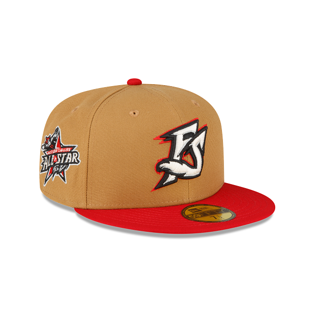 Men's New Era White Richmond Flying Squirrels Authentic Collection Alternate Logo 59FIFTY Fitted Hat