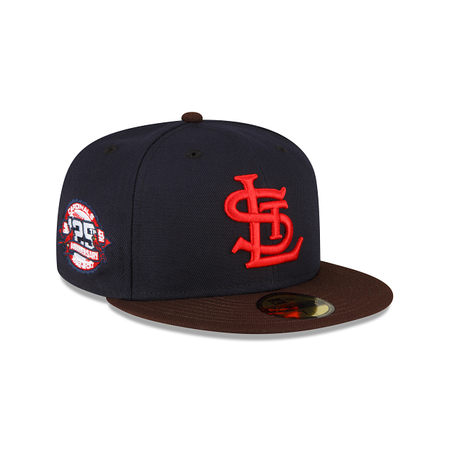 New Era St. Louis Cardinals ALT 59Fifty Fitted Hat MLB Cap RED / NAVY