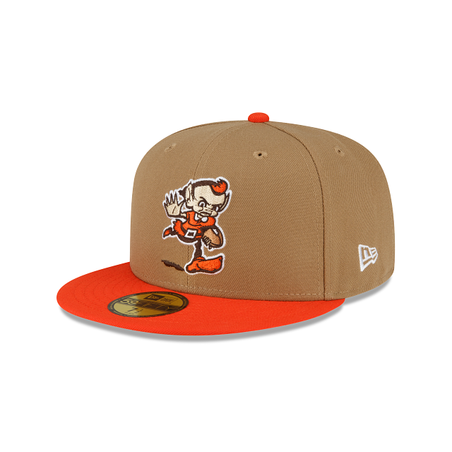 Cleveland Browns Throwback 59FIFTY Fitted Hat - Size: 7 5/8, NFL by New Era