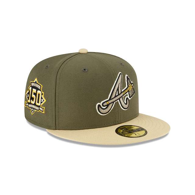 Men's Atlanta Braves New Era Khaki 2023 Mother's Day Low Profile 59FIFTY  Fitted Hat