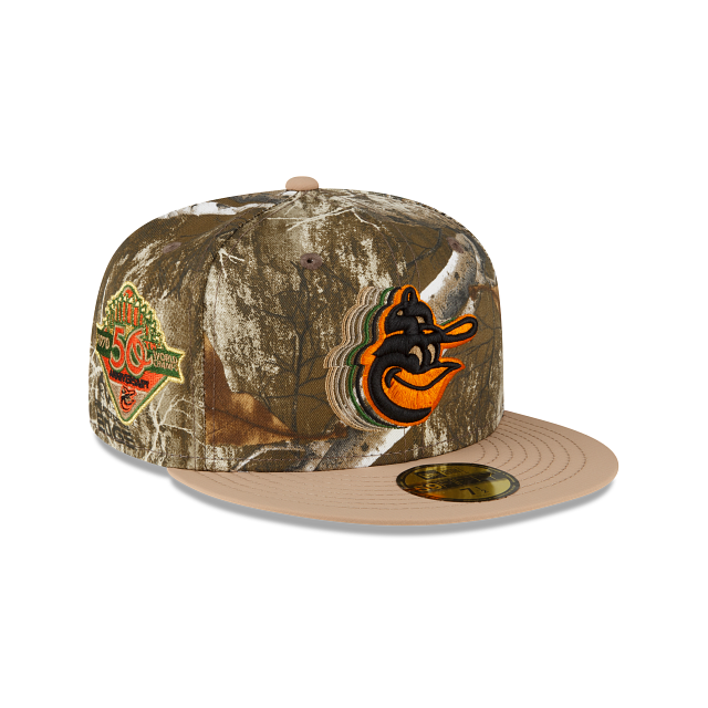 Tampa Bay Rays Digital Camo Fitted Hat New Era 59FIFTY 7 1/4 Tan Camouflage