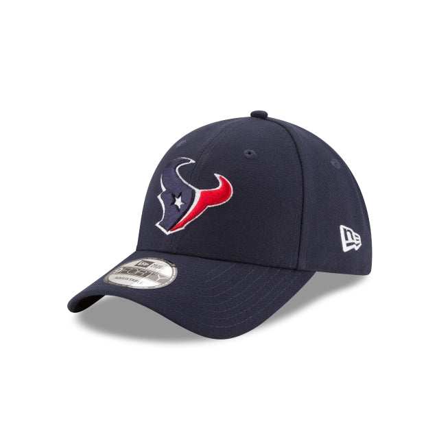 Men's Houston Texans New Era The League Black 9FORTY Adjustable Hat