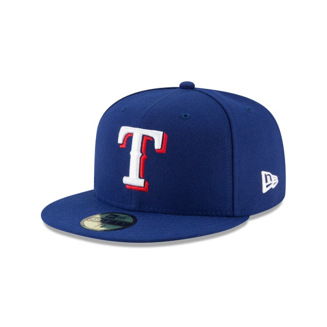 Texas Rangers Authentic Collection 59FIFTY New Era Red Hat – USA CAP KING