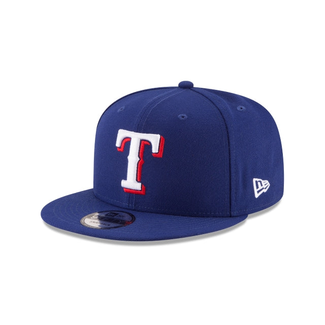 New Era Texas Rangers Royal Tonal Band Trucker 9FIFTY Snapback Hat