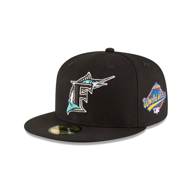 Florida Marlins World Series Black Wool 59FIFTY Fitted – New Era Cap