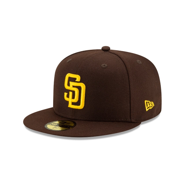 New Era San Diego Padres Kids Navy Fitted Hat MLB Authentic Youth Child  League