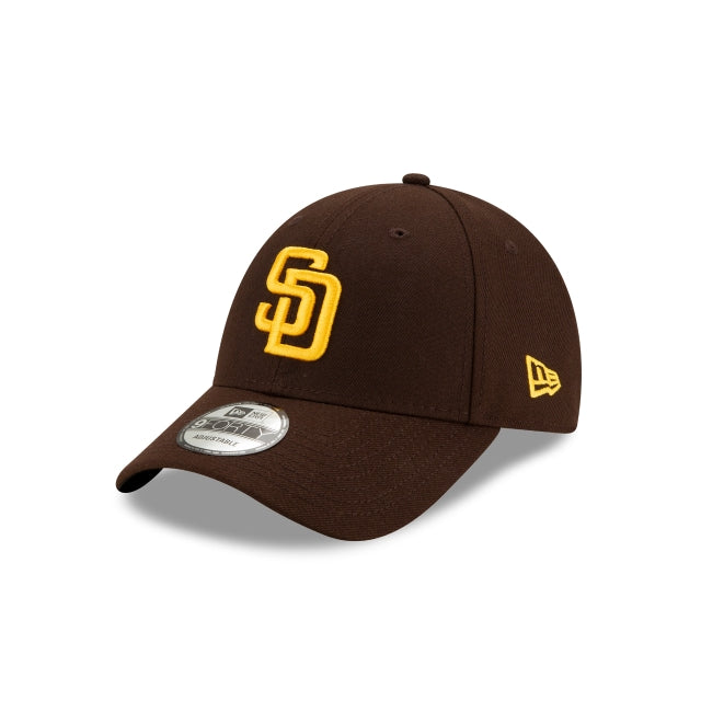New Era Men's San Diego Padres Midnight Blue Stacked 9Forty Adjustable Hat