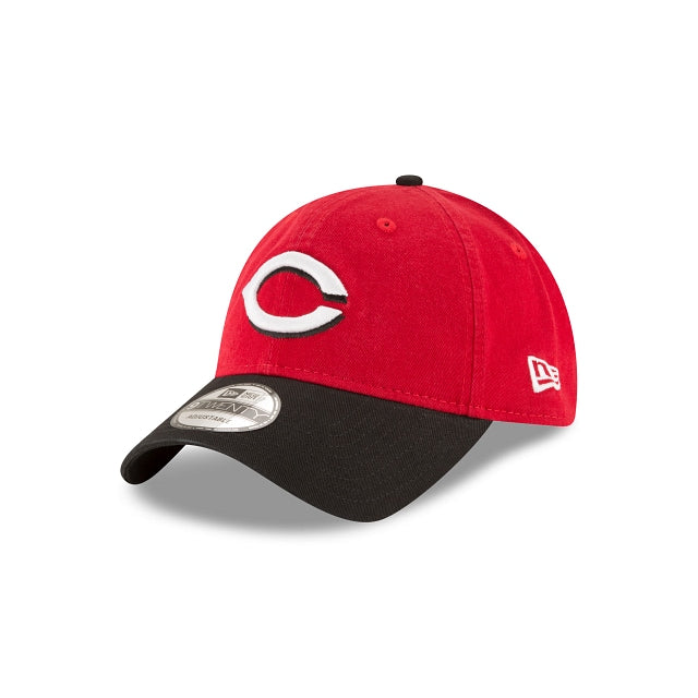 Men's New Era Cincinnati Reds Core Classic 9TWENTY Alternate Black  Adjustable Cap with Red Visor