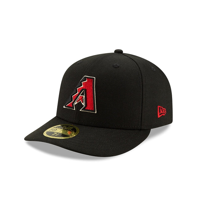 Arizona Diamondbacks New Era Game Authentic Collection On-Field Low Profile 59FIFTY Fitted Hat - Black