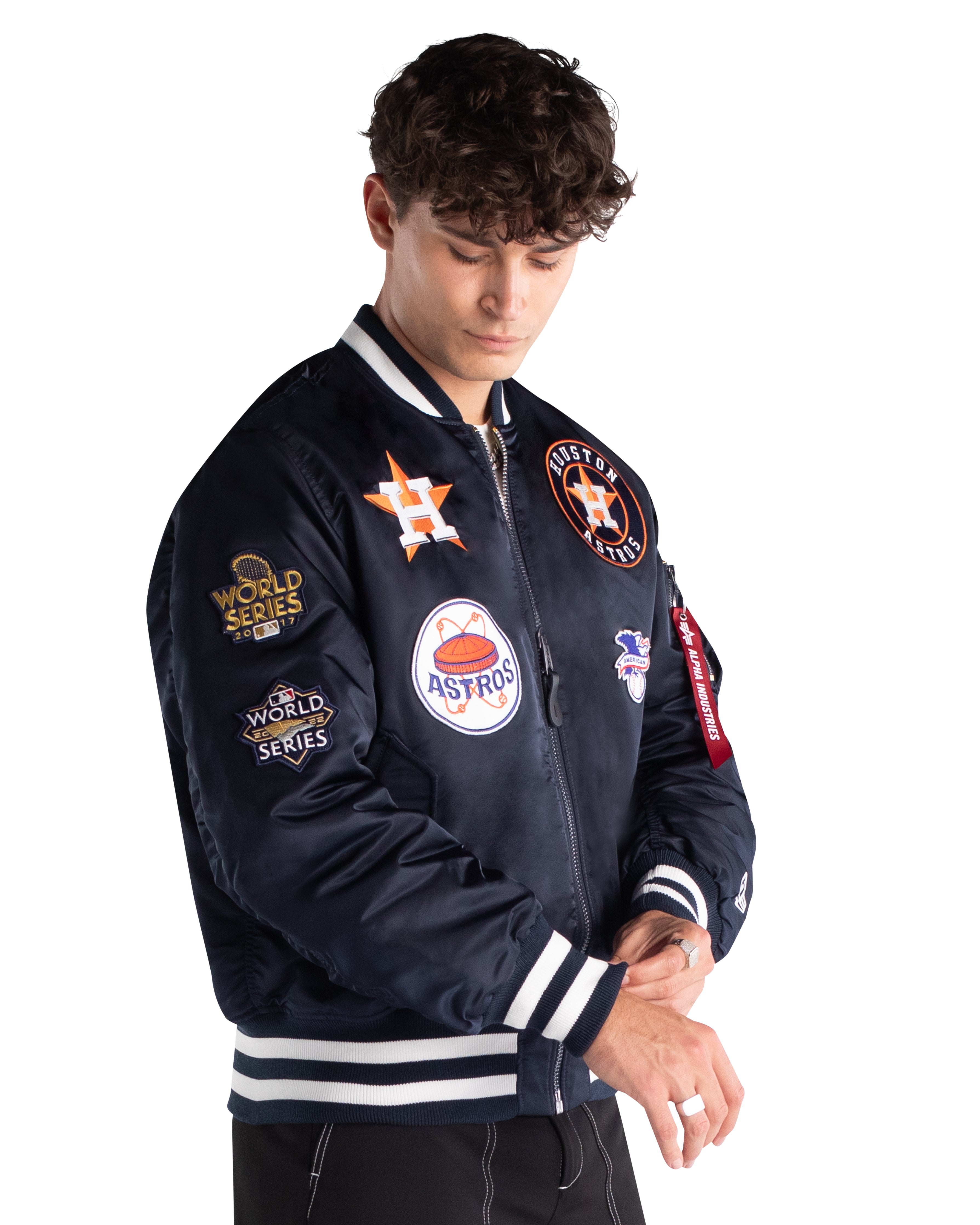 Alpha Industries X Detroit Tigers MA-1 Bomber Jacket