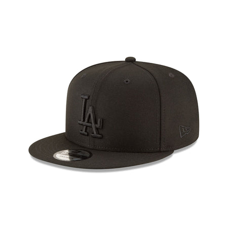 Los Angeles Dodgers Basic Black on Black 9FIFTY Snapback Hat