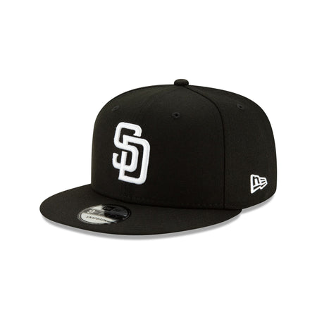 San Diego Padres Basic Black 9FIFTY Snapback Hat