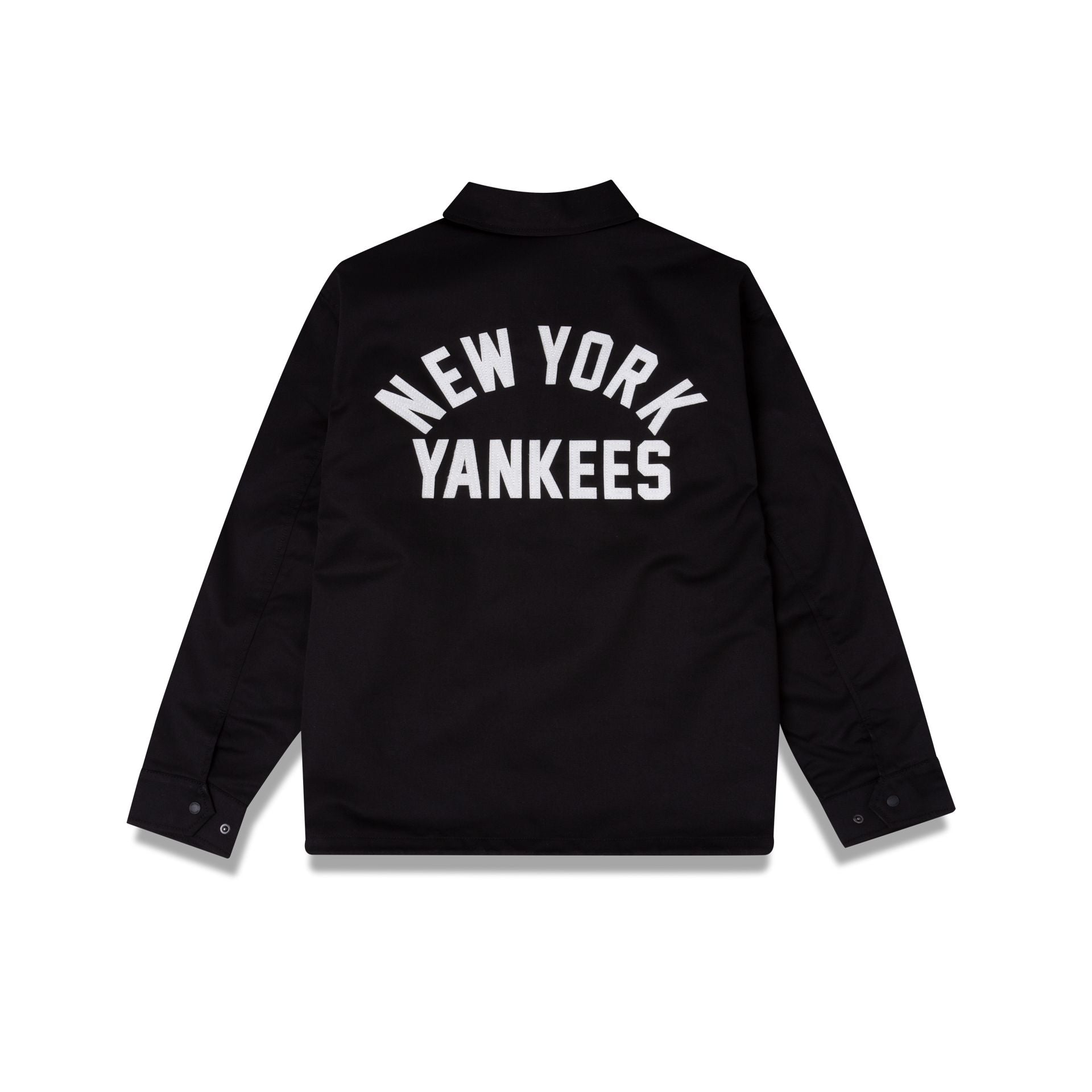 New York Yankees Essential Black Coach Jacket – New Era Cap