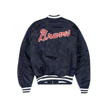 Alpha Industries X Atlanta Braves MA-1 Bomber Jacket