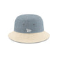 New Era Cap Soft Linen Slate Bucket Hat