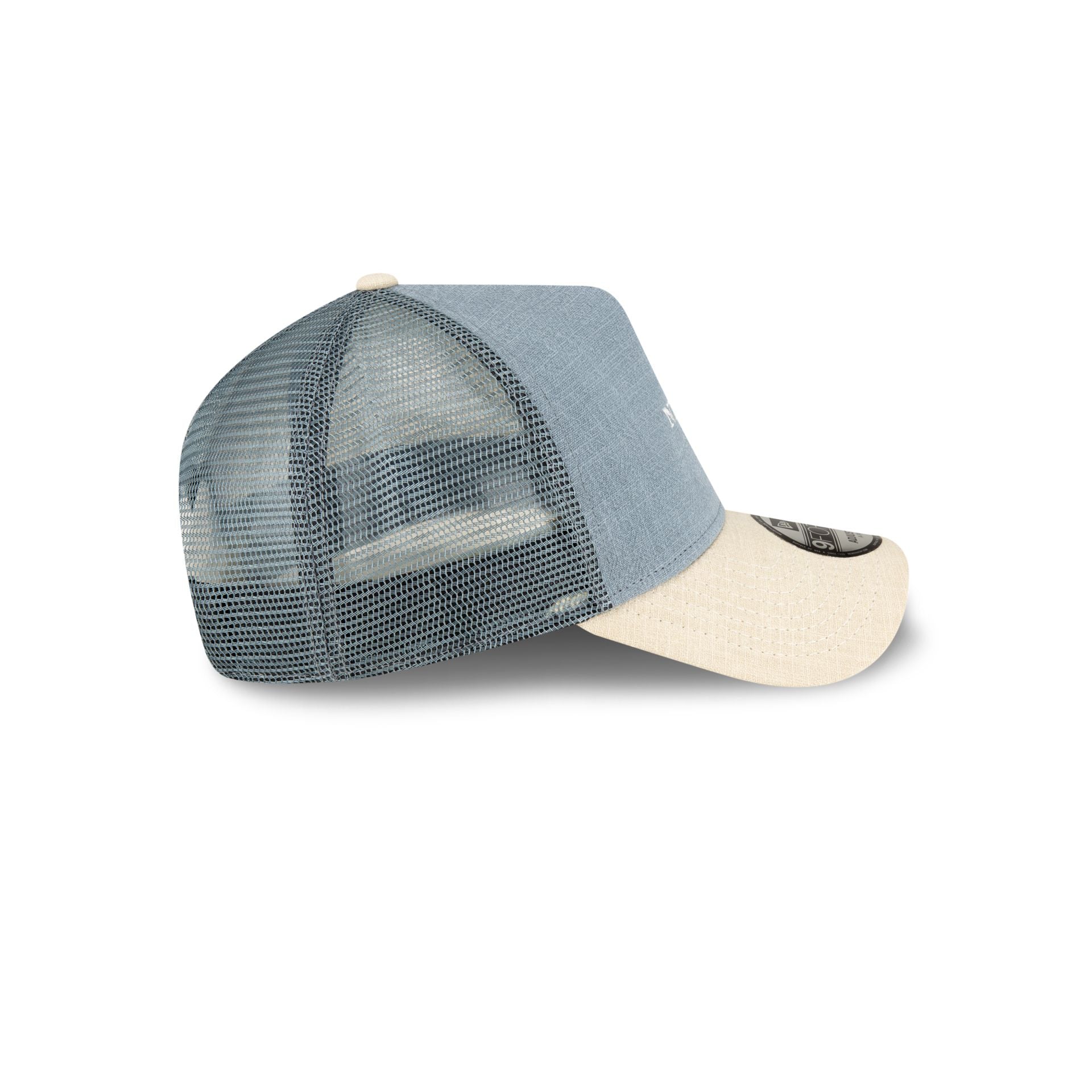 New Era Cap Soft Linen Slate 9FORTY A-Frame Trucker