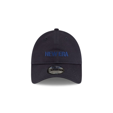 New Era Cap Metal Buckle Navy 9FORTY Unstructured Adjustable Hat