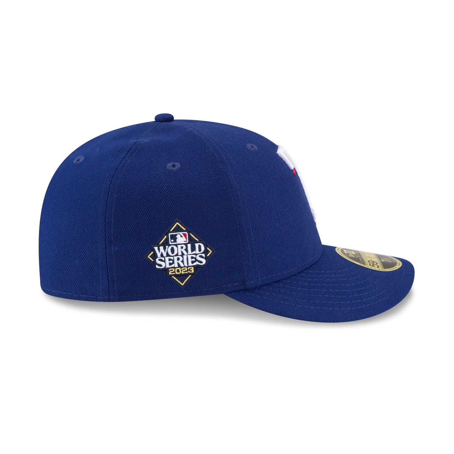 Texas Rangers 2023 World Series Side Patch Low Profile 59FIFTY